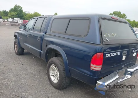 2001 Dodge Dakota Slt/Sport from USA, damaged, VIN 1B7GG2AN41S220246